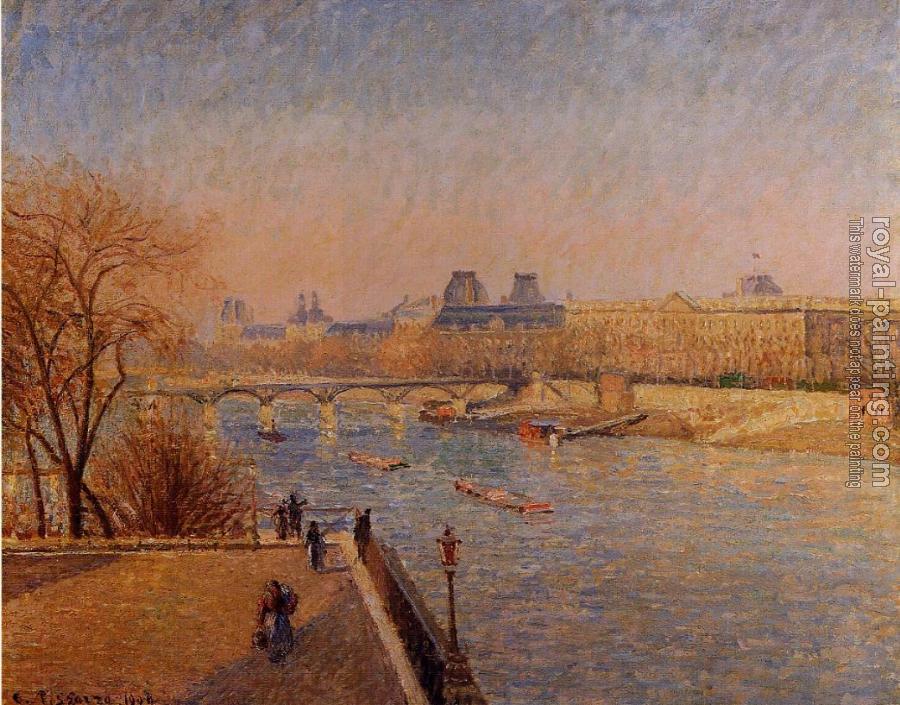 Camille Pissarro : The Louvre VIII
